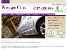 Tablet Screenshot of prestigecarsbristol.co.uk